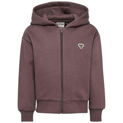 блуза,детски,блузи,hummel,loose,bee,full,zip,sweatshirt,purple,(peppercorn)