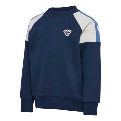 блуза,детски,блузи,hummel,mini,reg,block,sweatshirt,blue,(dress,blues)