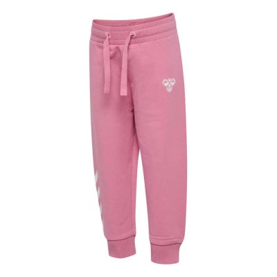 панталони,детски,панталони,hummel,mini,reg,logo,pants,pink,(polignac)