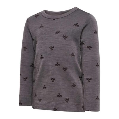 тениска,мъжки,тениски,дамски,тениски,hummel,mini,wool,long,sleeve,t,shirt,grey,(charcoal,grey)