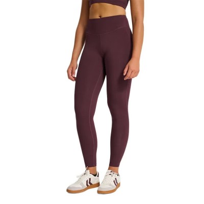 клин,дамски,клинове,дамски,чорапогащи,и,клинове,hummel,pulse,high,waist,leggings,purple,(fudge)