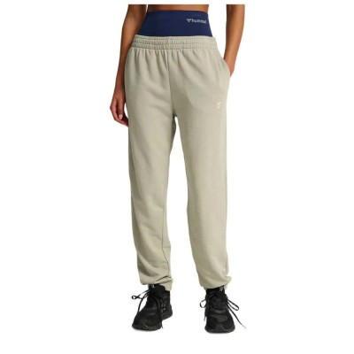 анцуг,дамски,панталони,hummel,pulse,sweat,sweat,pants,beige,(seagrass)