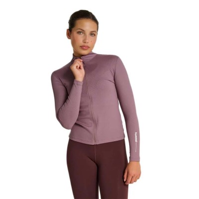 яке,дамски,анцузи,hummel,pulse,tracksuit,jacket,purple,(wistful,mauve)
