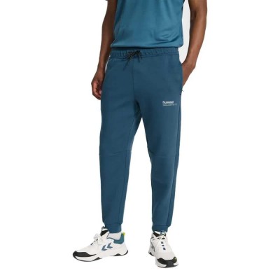панталони,мъжки,панталони,дамски,панталони,hummel,tech,fleece,regular,pants,blue,(stargazer)