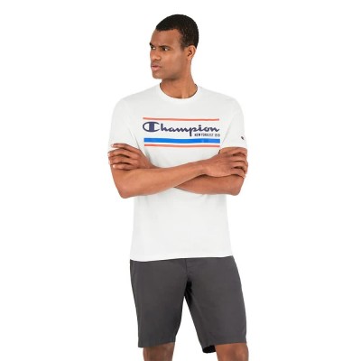 тениска,мъжки,тениски,champion,214306,short,sleeve,t,shirt,white,(white)