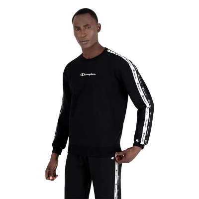 блуза,мъжки,пуловери,champion,216560,sweatshirt,black,(black)