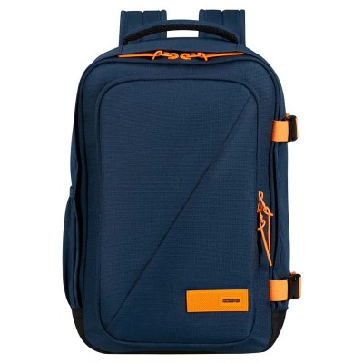 раница,раници,american,tourister,take2cabin,s,24.2l,backpack,dark,navy,radiant,orange