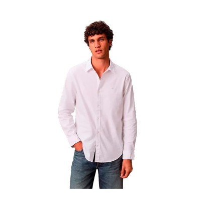 риза,с,дълъг,ръкав,дамски,ризи,мъжки,ризи,calvin,klein,jeans,lv140em125,long,sleeve,shirt,white,(white)