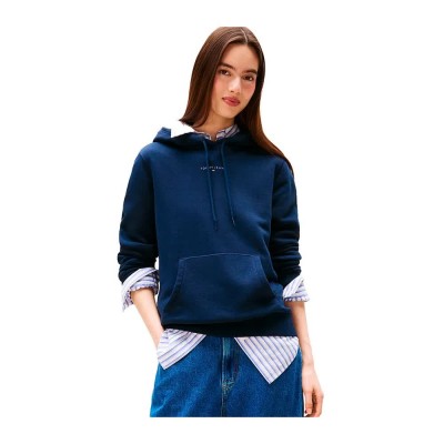 суичър,дамски,блузи,tommy,hilfiger,dw0dw21963,hoodie,blue,(blue)