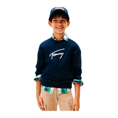 блуза,детски,блузи,tommy,hilfiger,kb0kb09974,sweater,blue,(blue)