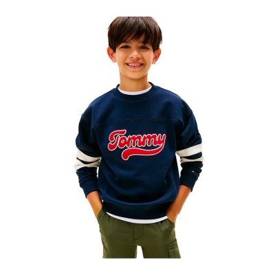 блуза,детски,блузи,tommy,hilfiger,kb0kb09985,sweatshirt,blue,(blue)