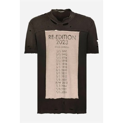 тениска,мъжки,тениски,dolce,&,gabbana,746563,short,sleeve,t,shirt,black,(black)