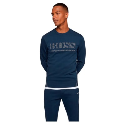 блуза,мъжки,пуловери,hugo,boss,50456419,sweatshirt,blue,(navy)