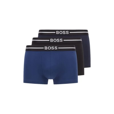 боксерки,мъжко,бельо,hugo,boss,50460261,boxers,3,units,blue,black,(multicolor)