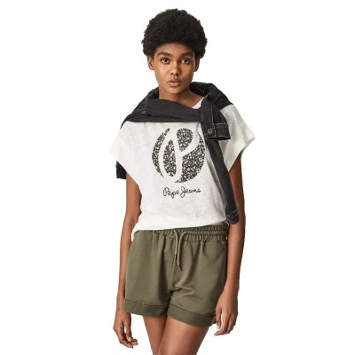 тениска,дамски,тениски,pepe,jeans,alice,short,sleeve,t,shirt,white,(white)