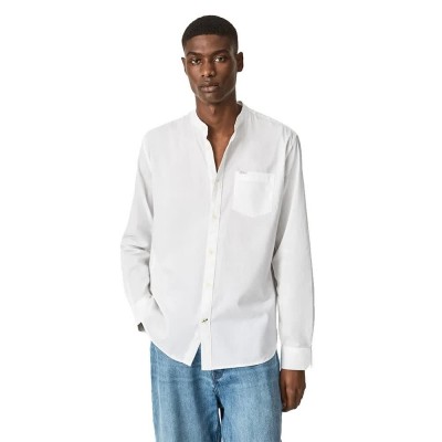 риза,с,дълъг,ръкав,мъжки,ризи,pepe,jeans,kevin,long,sleeve,shirt,white,(white)