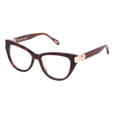 очила,just,cavalli,vjc164,539wyy,reading,glasses,shiny,light,havana,top+brown,horn