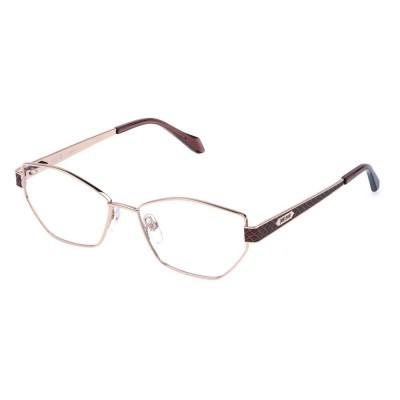 очила,just,cavalli,vjc167,560367,reading,glasses,brown,(shiny,rose,gold,with,brown,parts)