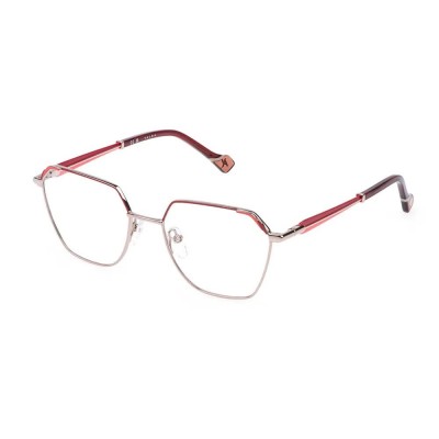 очила,yalea,vya189,530e59,reading,glasses,red,(shiny,red,gold,w,coloured,parts)