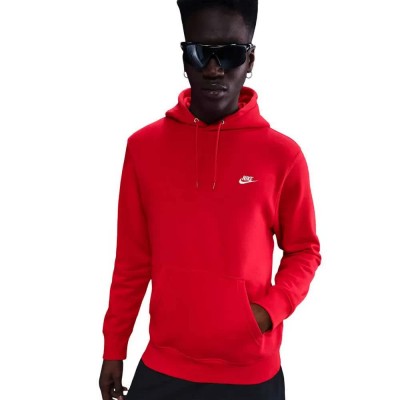 суичър,мъжки,пуловери,nike,club,fn3859,hoodie,red,(university,red,university,red,white)