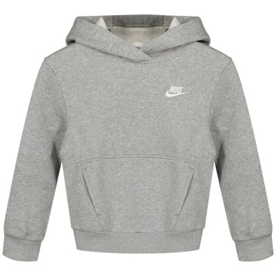 суичър,детски,блузи,nike,sportswear,club,hoodie,grey,(dark,grey,heather,white)