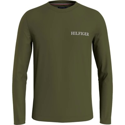 тениска,мъжки,тениски,tommy,hilfiger,mw0mw21461,long,sleeve,t,shirt,green,(green)