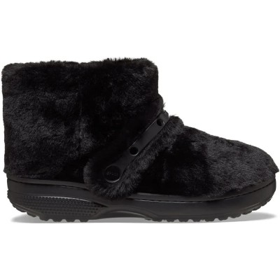 обувки,дамски,боти,мъжки,боти,crocs,classic,unfurgettable,boots,black,(black,black,060b)