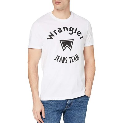 тениска,мъжки,тениски,wrangler,team,short,sleeve,t,shirt,white,(white)
