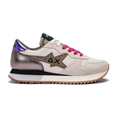 маратонки,мъжки,маратонки,дамски,маратонки,sun68,glitter,trainers,beige,(beige,1)