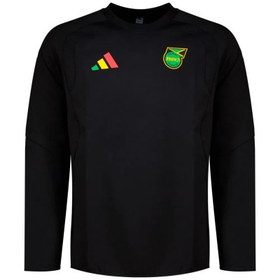 блуза,мъжки,пуловери,adidas,jamaica,tiro,travel,crew,sweatshirt,black,(black)