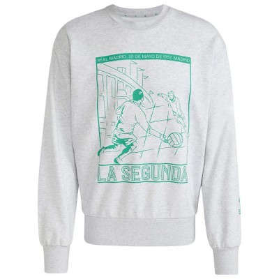 блуза,мъжки,пуловери,adidas,real,madrid,heritage,crew,sweatshirt,grey,(light,grey,heather)
