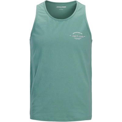 тениска,мъжки,тениски,дамски,тениски,jack,&,jones,brandon,sleeveless,t,shirt,green,(mineral,blue)