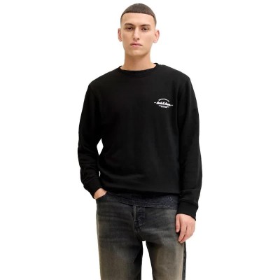 блуза,мъжки,пуловери,jack,&,jones,brandon,sweatshirt,black,(black)