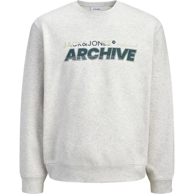 блуза,мъжки,пуловери,jack,&,jones,brat,sweatshirt,white,(white,melange)