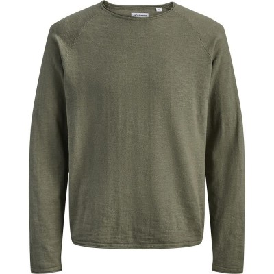 блуза,мъжки,пуловери,jack,&,jones,breeze,sweater,green,(dusty,olive)
