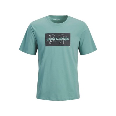 тениска,мъжки,тениски,дамски,тениски,jack,&,jones,cole,print,short,sleeve,t,shirt,green,(mineral,blue)