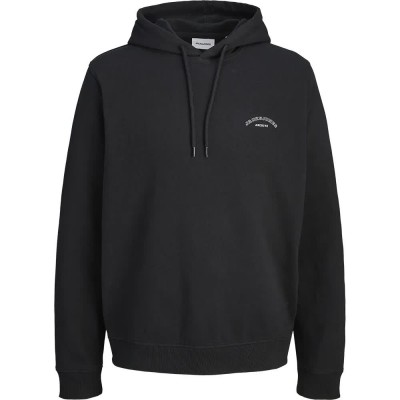 суичър,мъжки,пуловери,jack,&,jones,college,logo,hoodie,black,(black)