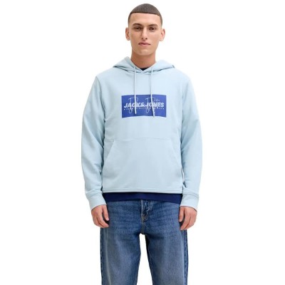 суичър,мъжки,пуловери,jack,&,jones,cole,print,hoodie,blue,(celestial,blue)