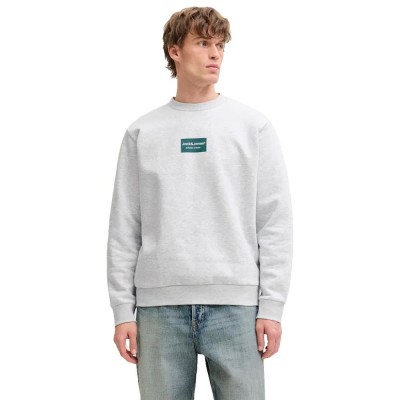 блуза,мъжки,пуловери,jack,&,jones,frank,sweatshirt,white,(white,melange)