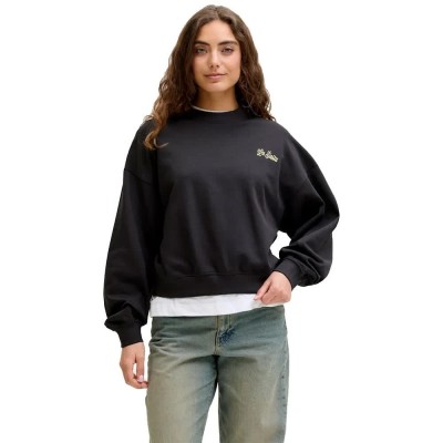 блуза,дамски,блузи,jack,&,jones,gia,loose,jjxx,sweatshirt,black,(phantom,print,la,siesta)