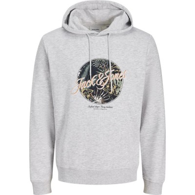 суичър,мъжки,пуловери,jack,&,jones,honolulu,shape,hoodie,grey,(white,melange)