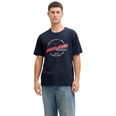 тениска,мъжки,тениски,дамски,тениски,jack,&,jones,logo,short,sleeve,t,shirt,blue,(sky,captain)