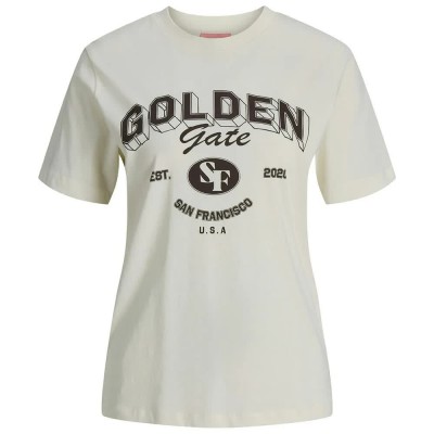 тениска,мъжки,тениски,дамски,тениски,jack,&,jones,merle,reg,jjxx,short,sleeve,t,shirt,beige,(vanilla,ice,print,golden,gate)