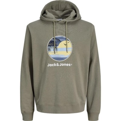 суичър,мъжки,пуловери,jack,&,jones,perry,hoodie,green,(vetiver)