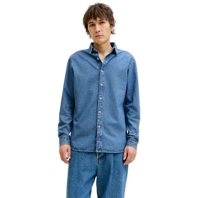 риза,с,дълъг,ръкав,мъжки,ризи,jack,&,jones,stanley,at,021,long,sleeve,shirt,blue,(blue,denim,mid,blue)