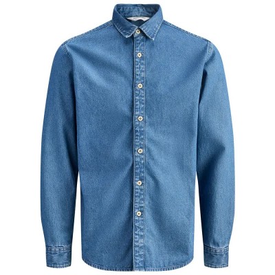 риза,с,дълъг,ръкав,детски,ризи,jack,&,jones,stanley,at,021,long,sleeve,shirt,blue,(blue,denim,mid,blue)