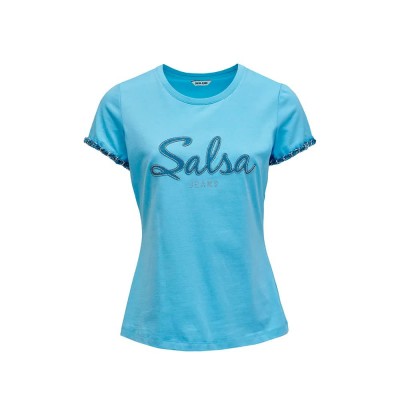 тениска,мъжки,тениски,дамски,тениски,salsa,jeans,21011041,t,shirt,blue,(light,blue)