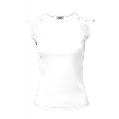 тениска,мъжки,тениски,дамски,тениски,salsa,jeans,21011066,sleeveless,t,shirt,white,(white)