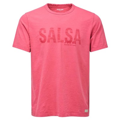 тениска,мъжки,тениски,дамски,тениски,salsa,jeans,21011134,t,shirt,pink,(dark,pink)