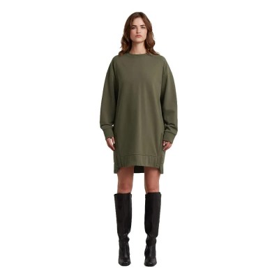 рокля,дамски,поли,и,рокли,g,star,d27274,d705,long,sleeve,dress,green,(combat)